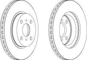 WAGNER WGR07941 гальмівний диск