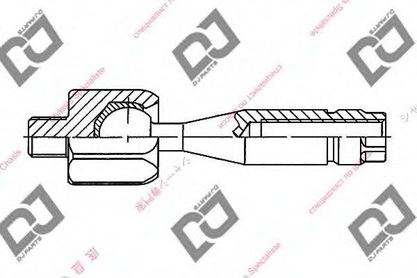 DJ PARTS DR1085 Осьовий шарнір, рульова тяга