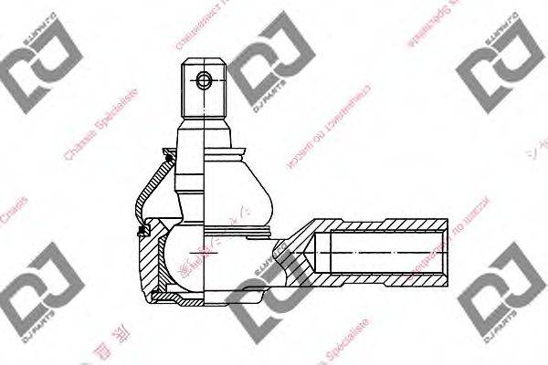 DJ PARTS DE1085 Наконечник поперечної кермової тяги