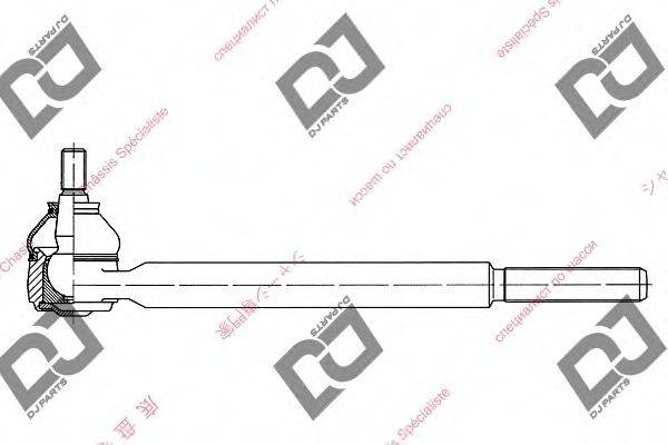 DJ PARTS DE1132 Наконечник поперечної кермової тяги