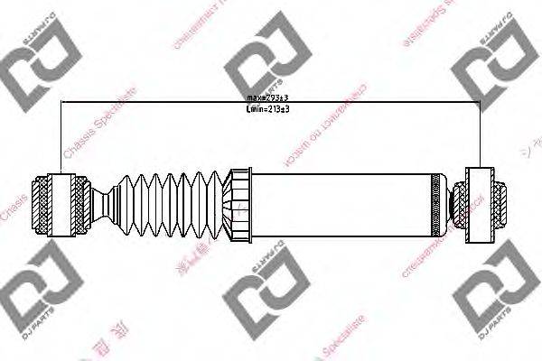 DJ PARTS DS1214GT Амортизатор