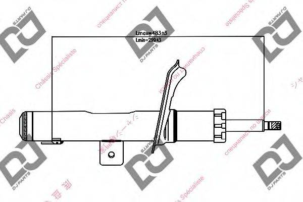 DJ PARTS DS1215GS Амортизатор