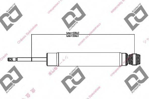 DJ PARTS DS1231GT Амортизатор