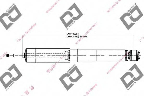 DJ PARTS DS1041GT Амортизатор