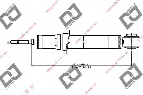 DJ PARTS DS1162HT Амортизатор