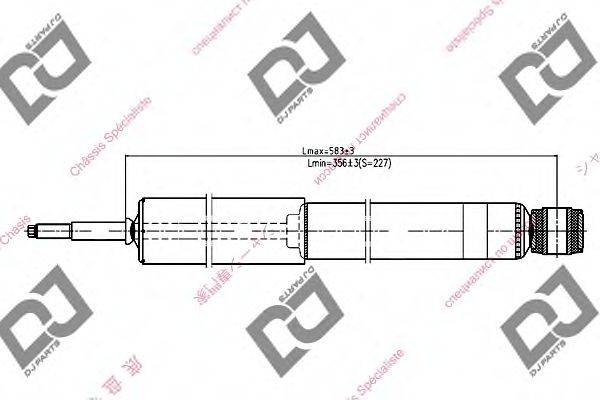 DJ PARTS DS1070GT Амортизатор