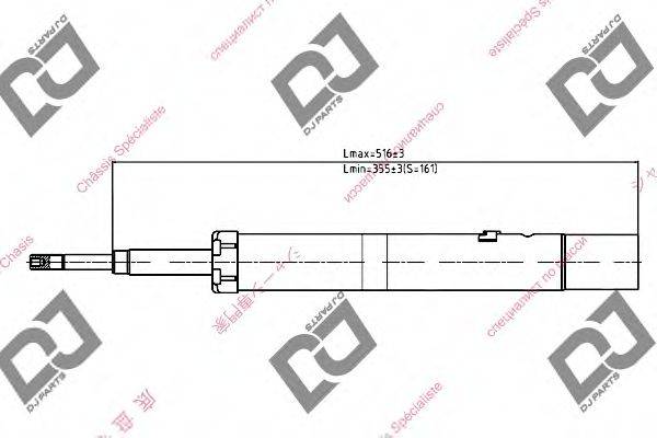 DJ PARTS DS1078GS Амортизатор