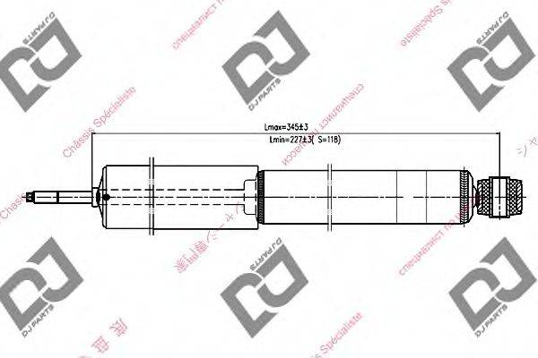 DJ PARTS DS1174GT Амортизатор