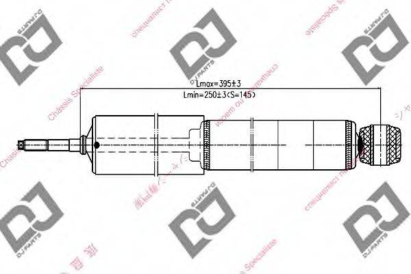 DJ PARTS DS1296GT Амортизатор