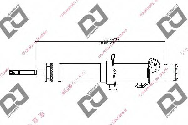 DJ PARTS DS1317GT Амортизатор