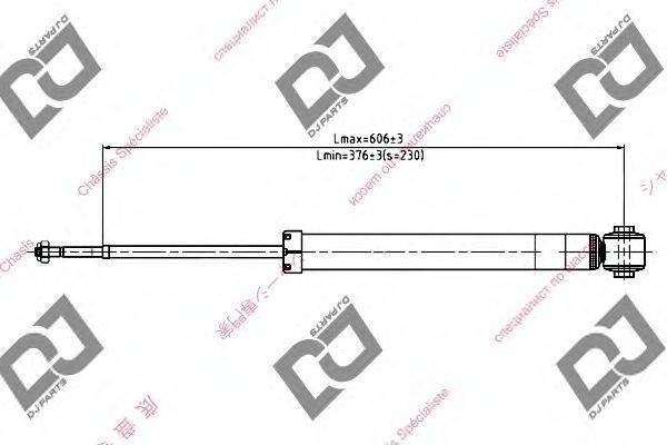 DJ PARTS DS1489GT Амортизатор