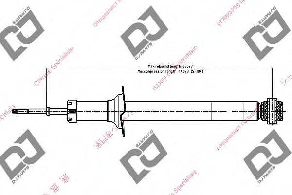 DJ PARTS DS1646HT Амортизатор