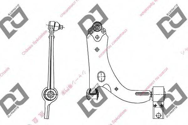 DJ PARTS DA1308 Важіль незалежної підвіски колеса, підвіска колеса