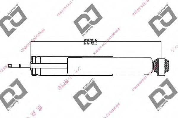 DJ PARTS DS1400GT Амортизатор