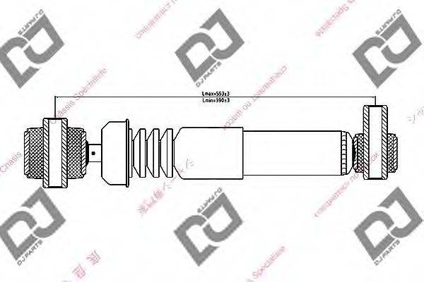 DJ PARTS DS1417GT Амортизатор