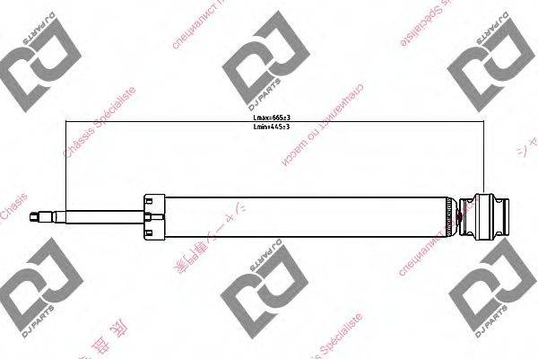 DJ PARTS DS1442GT Амортизатор