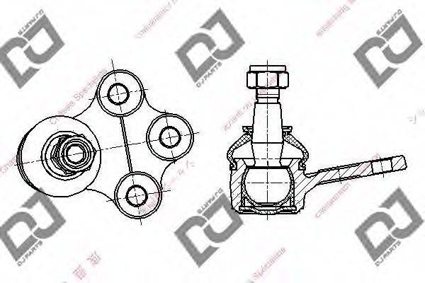 DJ PARTS DB1269 несучий / напрямний шарнір