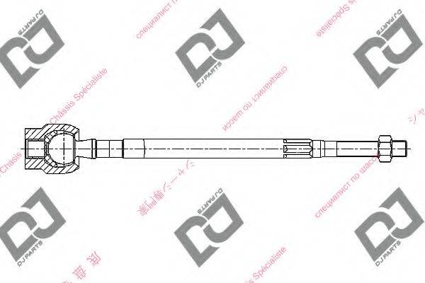 DJ PARTS DR1104 Осьовий шарнір, рульова тяга