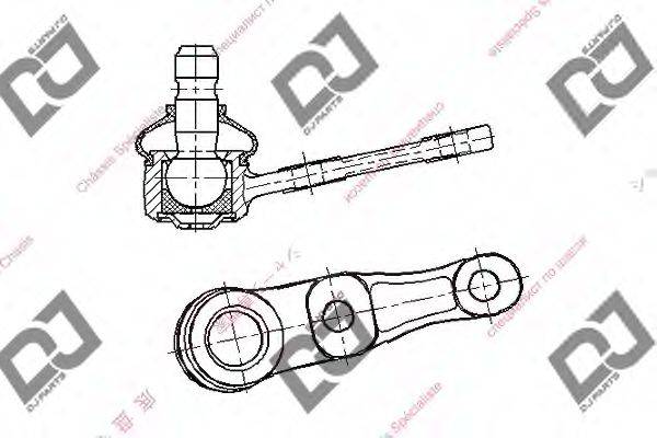 DJ PARTS DB1067 несучий / напрямний шарнір