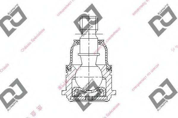 DJ PARTS DB1131 несучий / напрямний шарнір