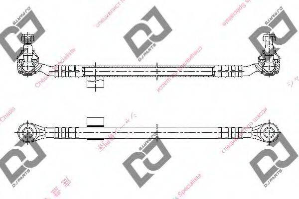 DJ PARTS DC1009 Поздовжня рульова тяга