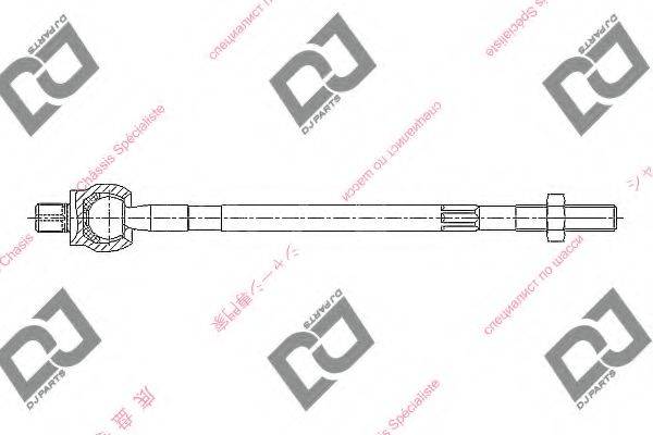 DJ PARTS DR1023 Осьовий шарнір, рульова тяга