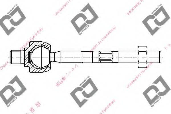 DJ PARTS DR1243 Осьовий шарнір, рульова тяга