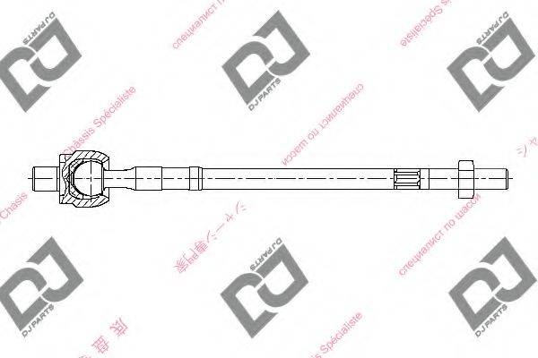 DJ PARTS DR1297 Осьовий шарнір, рульова тяга