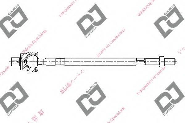 DJ PARTS DR1298 Осьовий шарнір, рульова тяга