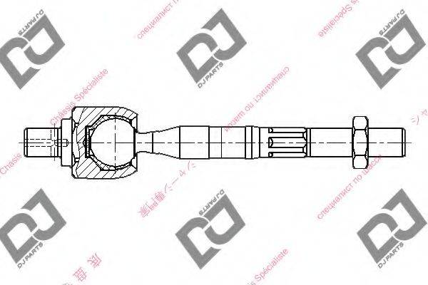 DJ PARTS DR1314 Осьовий шарнір, рульова тяга