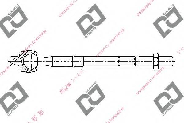 DJ PARTS DR1317 Осьовий шарнір, рульова тяга