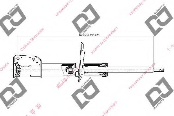 DJ PARTS DS1914GS Амортизатор