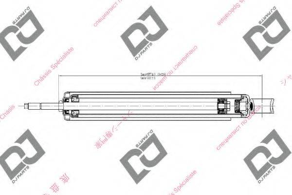 DJ PARTS DS1570HT Амортизатор