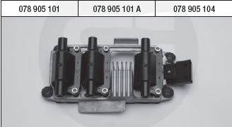 SEAT 078 905 101 Котушка запалювання