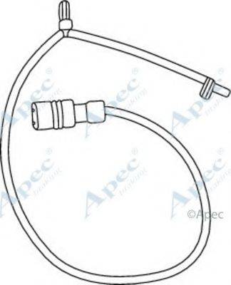 APEC BRAKING WIR5203 Покажчик зносу, накладка гальмівної колодки