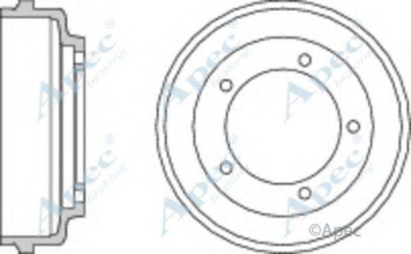 APEC BRAKING DRM9712 Гальмівний барабан