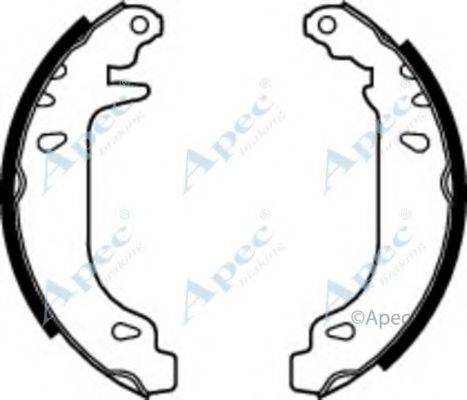 APEC BRAKING SHU505 Гальмівні колодки