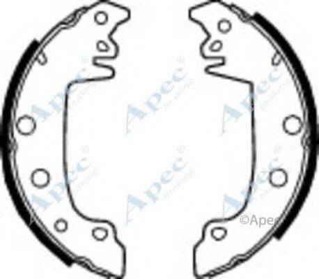 APEC BRAKING SHU626 Гальмівні колодки