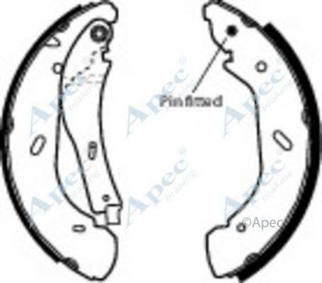 APEC BRAKING SHU632 Гальмівні колодки