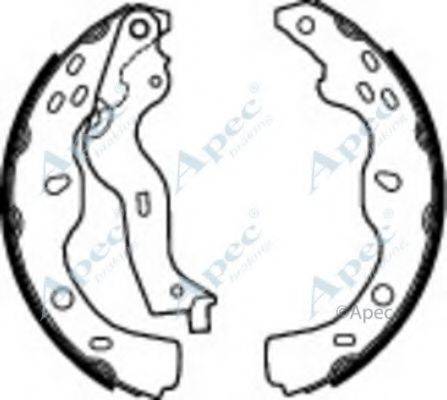 APEC BRAKING SHU722 Гальмівні колодки