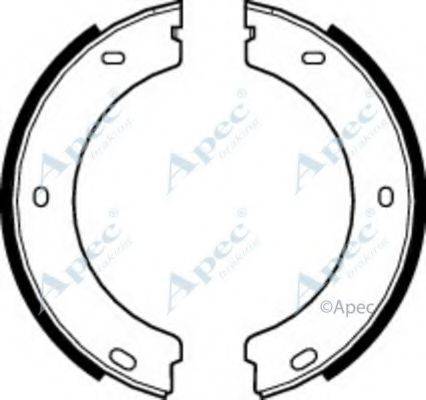 APEC BRAKING SHU482 Гальмівні колодки