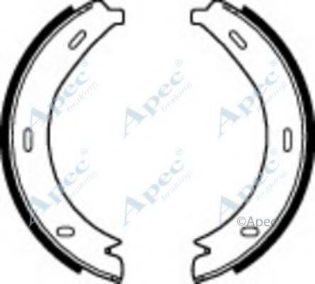 APEC BRAKING SHU641 Гальмівні колодки