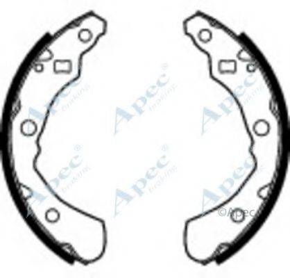 APEC BRAKING SHU656 Гальмівні колодки