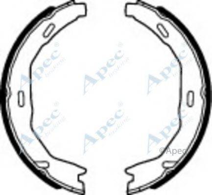 APEC BRAKING SHU725 Гальмівні колодки