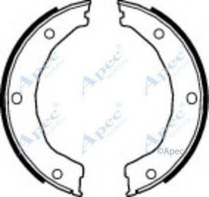 APEC BRAKING SHU729 Гальмівні колодки