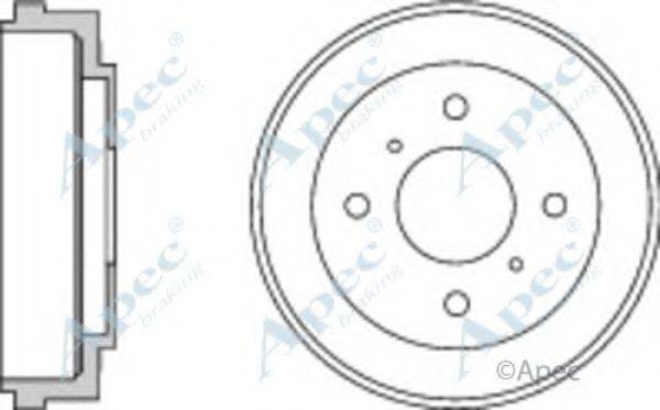 APEC BRAKING DRM9952 Гальмівний барабан