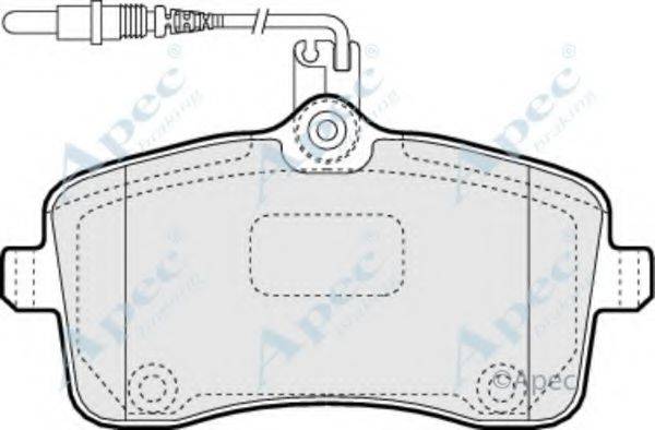 APEC BRAKING PAD1417