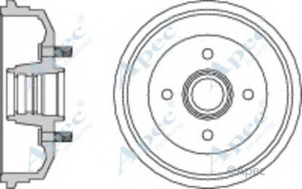 APEC BRAKING DRM9101 Гальмівний барабан