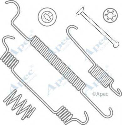 APEC BRAKING KIT2030 Комплектуючі, гальмівна колодка