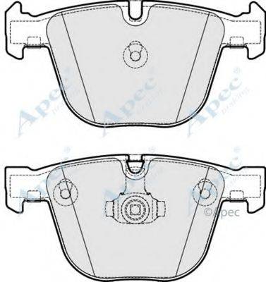 APEC BRAKING PAD1732 Комплект гальмівних колодок, дискове гальмо